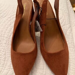 Maurices Women's Tan Suede Heels